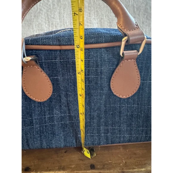 Women's True Religion Denim Barrel Bag Small - Picture 6 of 8